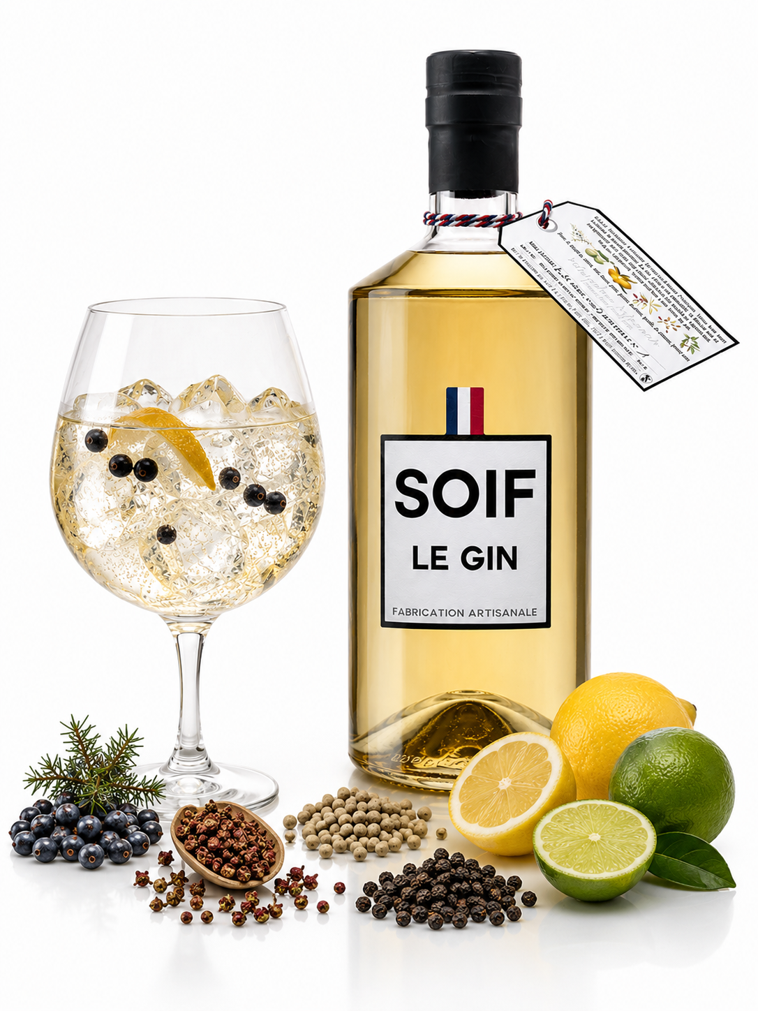 SOIF LE GIN 40% 70CL